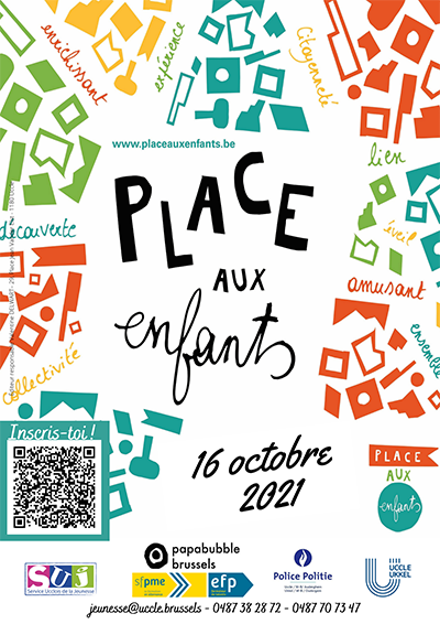 Affiche de l'événement 'Place aux enfants" édition 2021