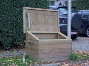 Container en bois