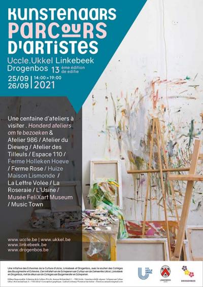 Affiche Parcours d'artistes 2021