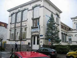 Bâtiment de l'école du Centre à Uccle