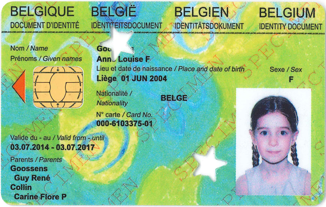 Carte d'identité