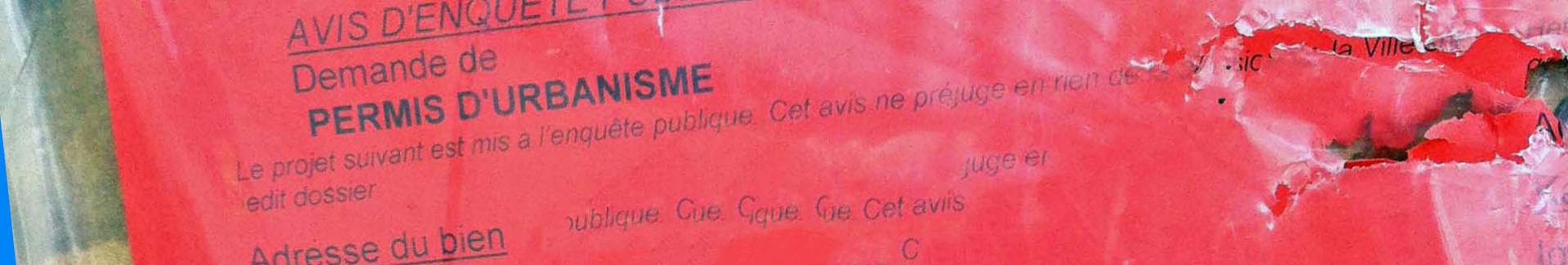 Enquête publique ou demande de permis ?