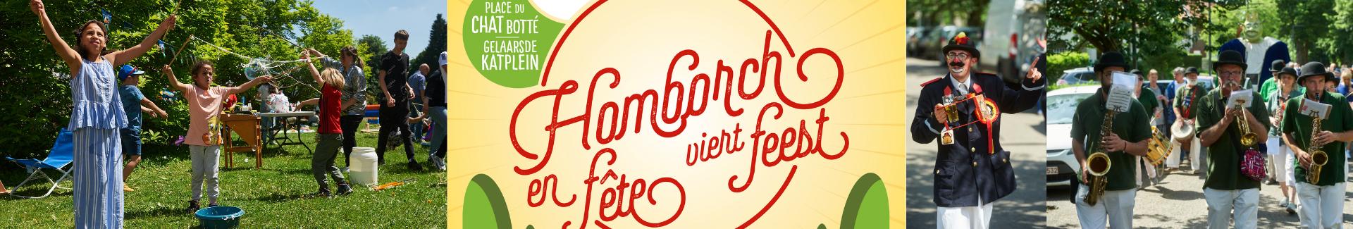 Homborch viert feest